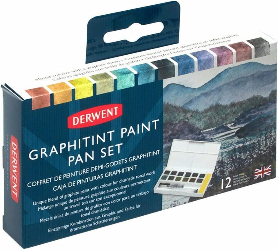 Derwent Graphitint Paint Pan Set Loved by Karen Campbell Artist