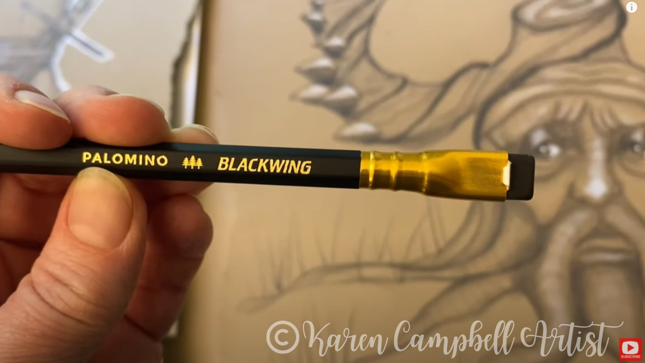 The BEST BLACKWING PENCIL for Drawing + What's Inside My FIRST