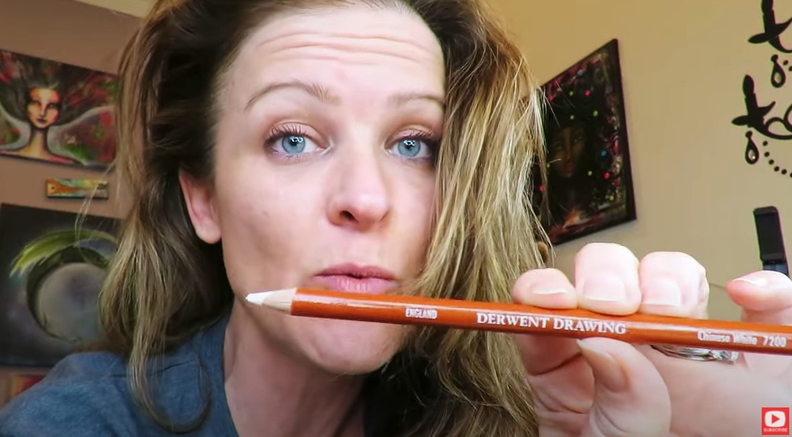 Blending with Derwent Burnisher vs White pencil / Coloring for beginners 