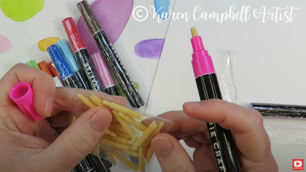 Hippie Crafter Watercolor Brush Pens