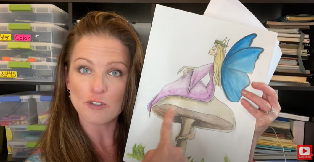 FUN & EASY Fairy Drawing Challenge with Karen Campbell [Week 1 of  #50FunFabFaries] - KAREN CAMPBELL, ARTIST