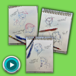 How to Draw Kid Faces Like Norman Rockwell with Karen Campbell Artist