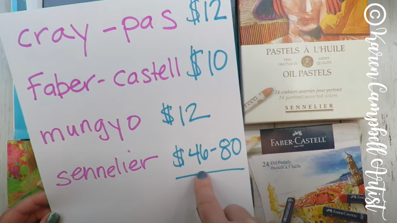 Faber Castell Oil Pastels New - 24 Colors : Faber Castell 