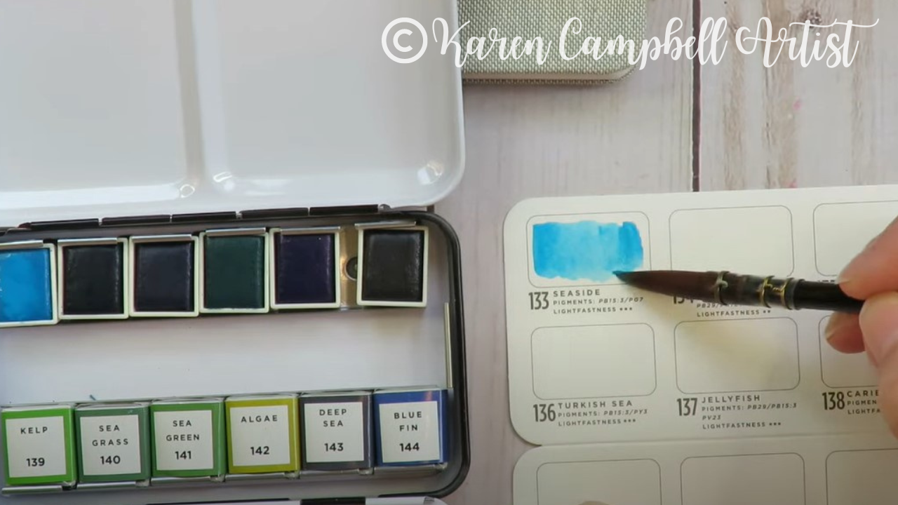 Unboxing and swatching the most insane watercolours I have ever seen