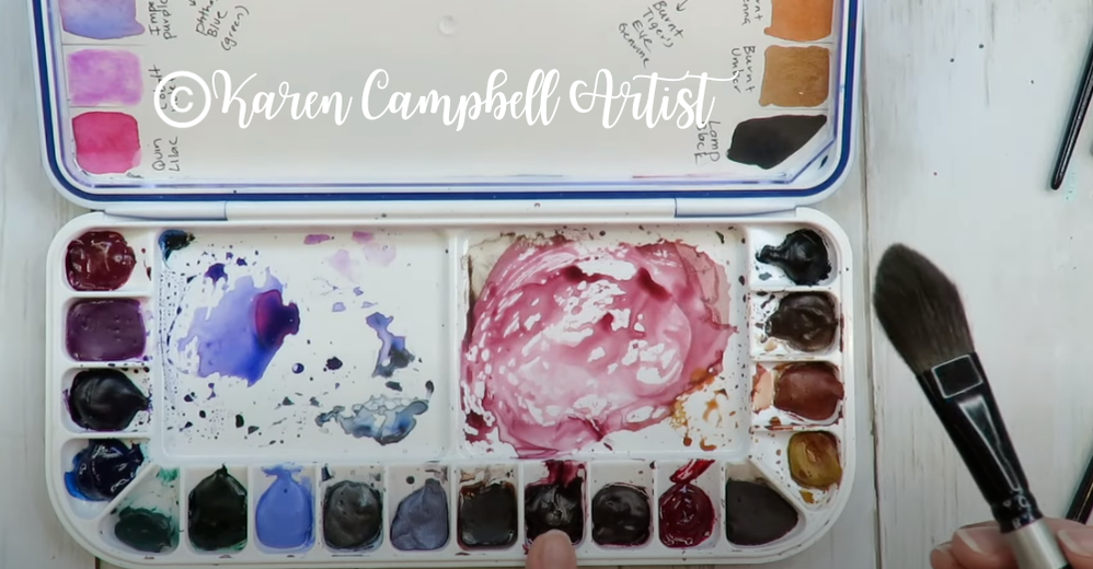 QoR Mini Watercolor Half-Pan Sets are Now Available! - The Art Dog Blog