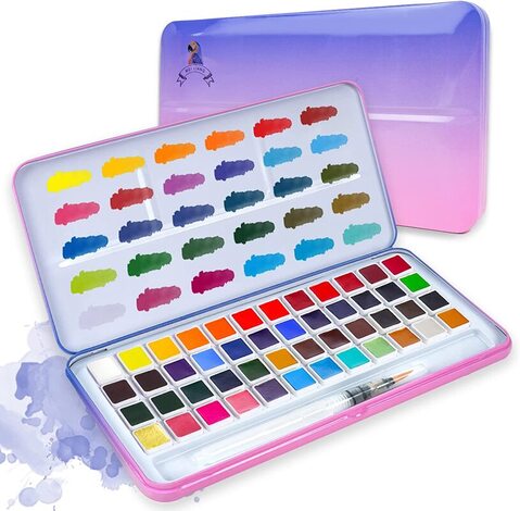Paint Palette and Painting Knife Set, 3 Paint Trays and 5 Paint