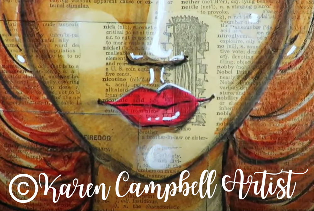 How to Add Highlights to Lip Drawings with Karen Campbell Artist