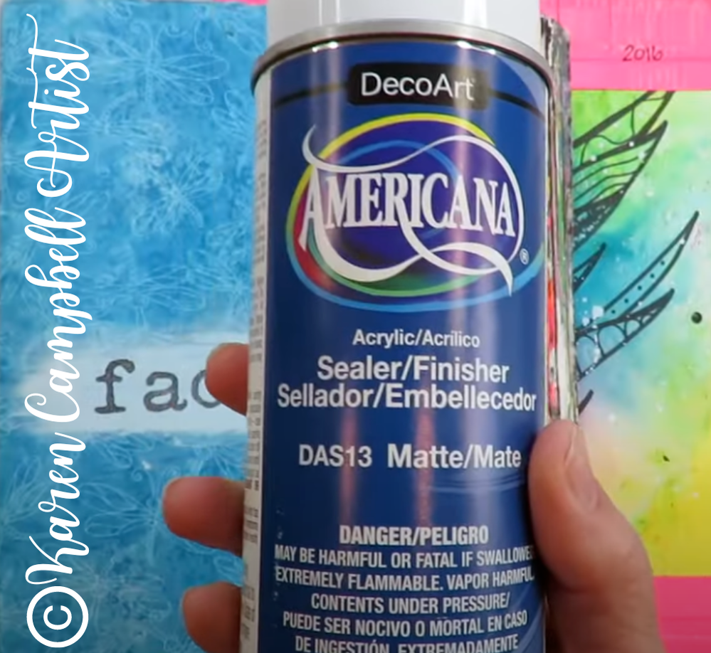 Americana Acrylic Sealer Loved by Karen Campbell Artist
