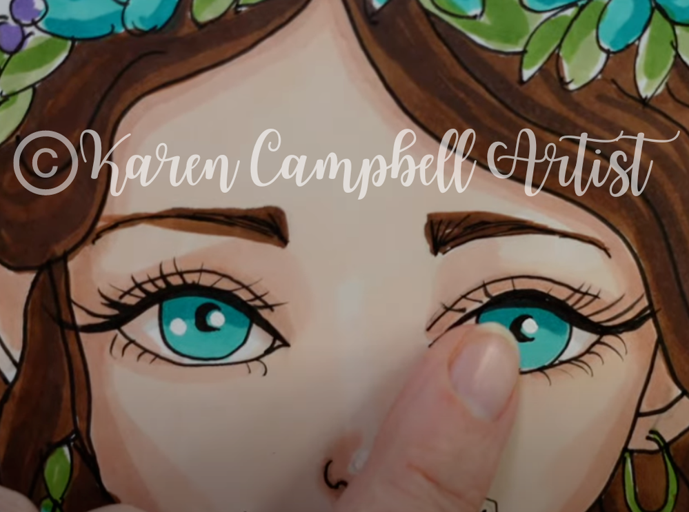 Karen Campbell's BEST Eyelash Drawing Tips